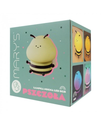 MARY'S LAMPKA NOCNA LED PSZCZOŁA