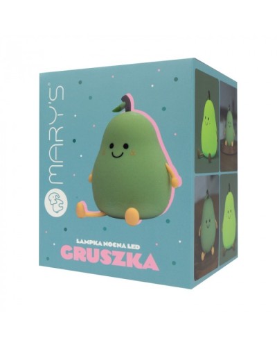MARY'S LAMPKA NOCNA LED GRUSZKA ZIELONA